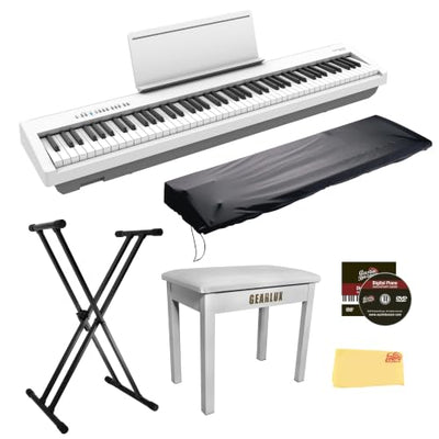 Roland FP-30X 88-Key Digital Piano - White w/ KSC-70 Stand