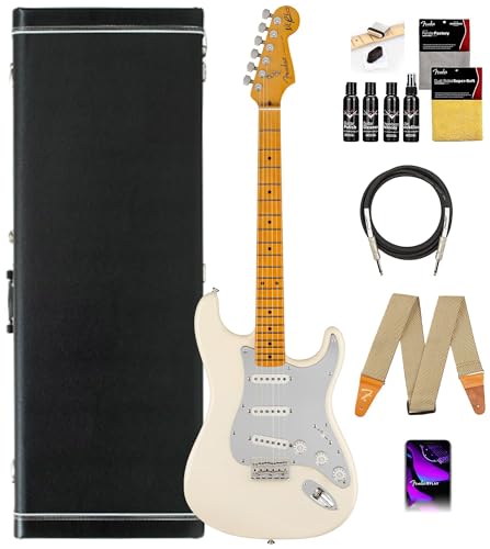 Fender Nile Rodgers Hitmaker Stratocaster - Olympic White w/ Guitar Cleaning Kit