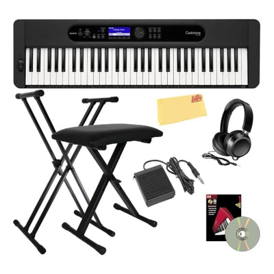 Casio CT-S400 Casiotone 61-Key Portable Keyboard w/ Adjustable Stand