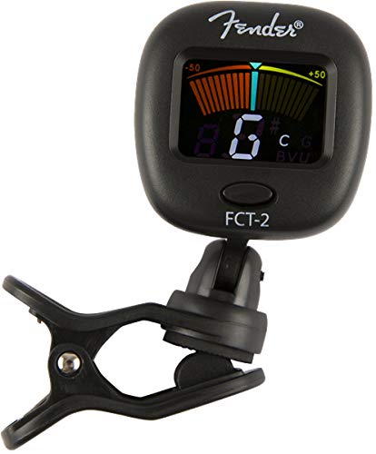 Fender FCT-2 Clip-On Tuner w/ Picks