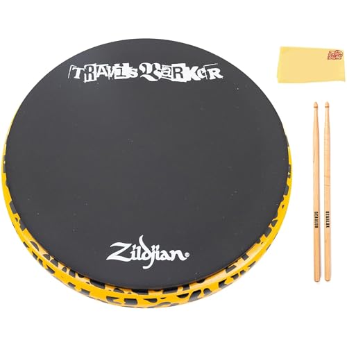 Zildjian ZXPPTB06 Travis Barker Signature Practice Pad - 6 Inch w/ Drumsticks