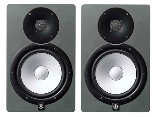 Yamaha HS8 Studio Monitor Powered Speaker Pair - Slate Grey
