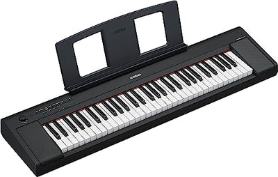 Yamaha NP-15 61-Key Piaggero Portable Keyboard - Black