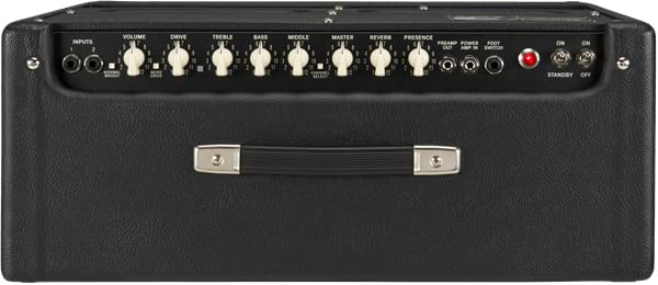 Fender Hot Rod Deluxe IV Guitar Combo Amplifier - Black w/ Fender Amperstand Guitar Cradle