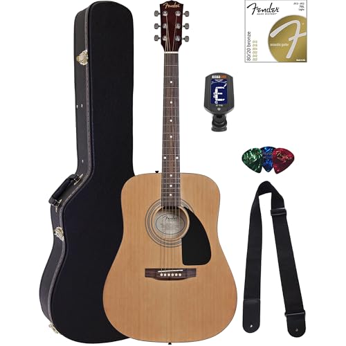 Fender FA-115 Dreadnought Acoustic Guitar - Sunburst w/ Hard Case
