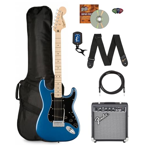 Fender Squier Affinity Stratocaster - Lake Placid Blue w/ Frontman 10G Amplifier