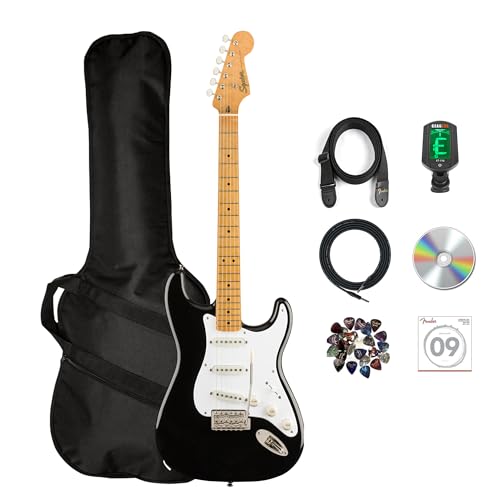 Fender Squier Classic Vibe '50s Stratocaster - Black w/ Gig Bag