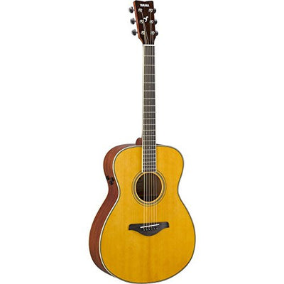 Yamaha FS-TA TransAcoustic Concert Acoustic-Electric Guitar - Vintage Tint w/ Gig Bag