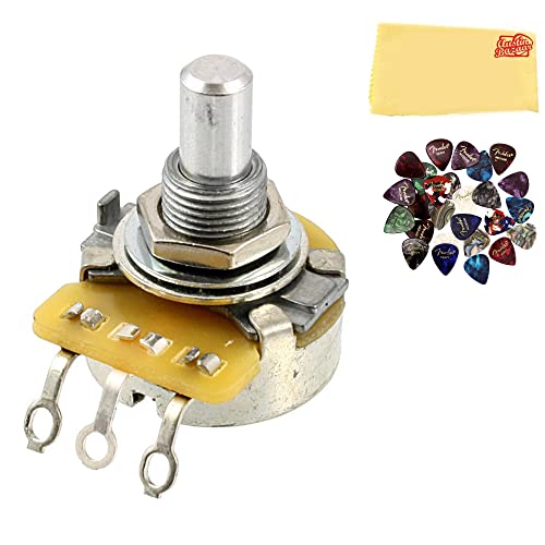 Allparts EP-0886-B00 CTS 500K Solid Shaft Audio Pot w/ Fender Picks