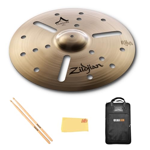Zildjian A20820 20" A Custom EFX Cymbal w/ Drumstick Bag