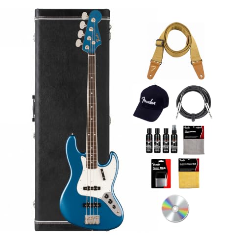 Fender American Vintage II 1966 Jazz Bass - Lake Placid Blue Antigua w/ Hat