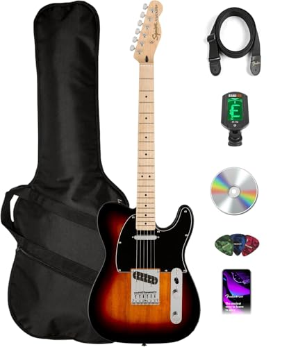 Fender Squier Affinity Telecaster - 3 Color Sunburst w/ Gig Bag