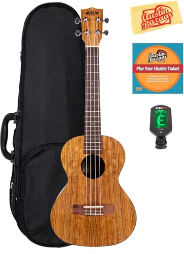 Kala KA-PWT Pacific Walnut Tenor Ukulele w/ Hard Case
