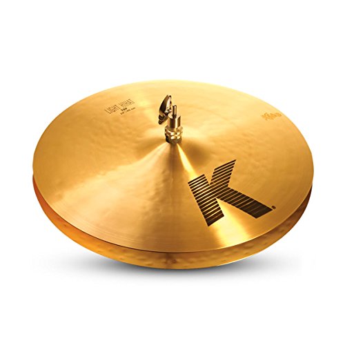 Zildjian K0928 16" K Light Hi-Hat Cymbal - Bottom