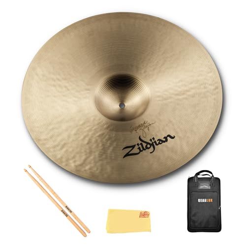 Zildjian A0768 20" A Classic Orchestral Cymbal, Medium Heavy - Single w/ Drumstick Bag