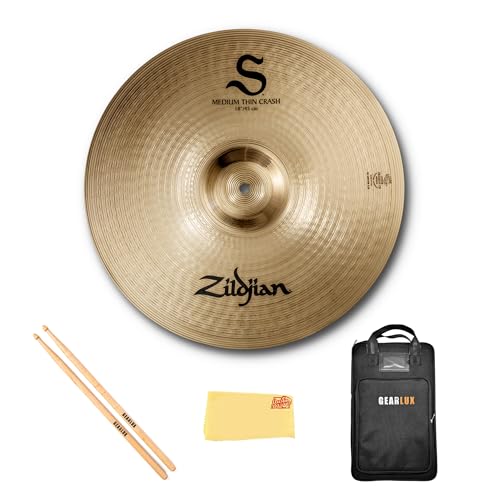 Zildjian S18MTC 18" S Medium Thin Crash Cymbal w/ Drumstick Bag