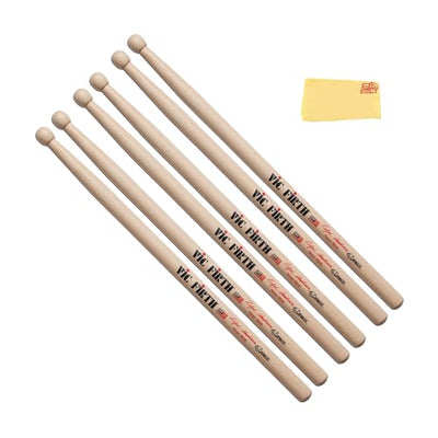 Vic Firth SRHTS Corpsmaster Multi-Tenor Ralph Hardimon Drumsticks - 3 Pack