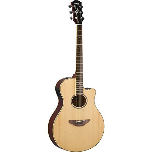 Yamaha APX600 Thin Body Acoustic-Electric Guitar - Natural w/ Gig Bag