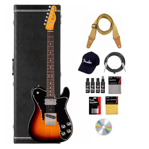 Fender American Vintage II 1977 Telecaster Custom - 3-Color Sunburst w/ Cleaning Kit