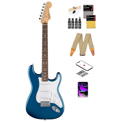 Fender Standard Stratocaster - Aqua Marine Metallic w/ Guitar Cleaning Kit