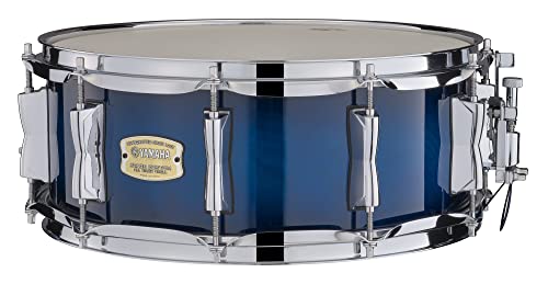 Yamaha SBS-1455 Stage Custom Birch 14x5.5-Inch Snare Drum - Dark Blue Sunburst