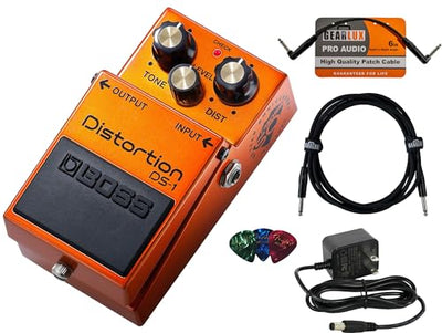 Boss DS-1 Distortion Limited Edition 50th Anniversary w/ Power Supply