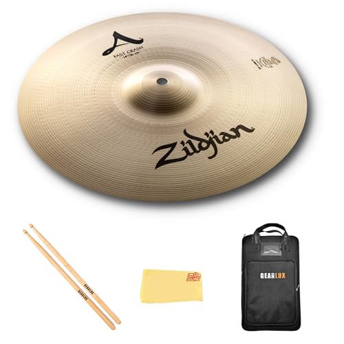 Zildjian A0264 14" A Fast Crash Cymbal w/ Drumstick Bag