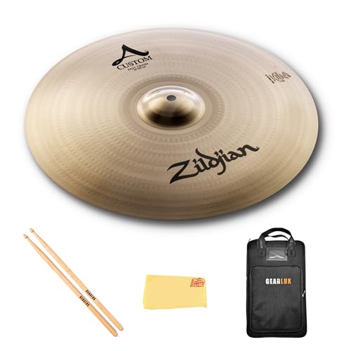 Zildjian A20532 16" A Custom Fast Crash Cymbal w/ Drumstick Bag