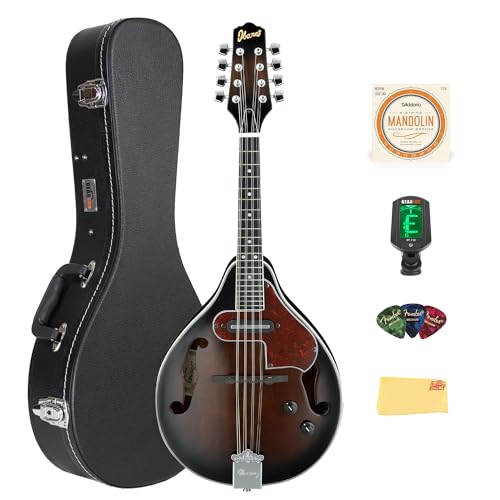 Ibanez M510E A-Style Acoustic-Electric Mandolin - Dark Violin Sunburst High Gloss w/ Case