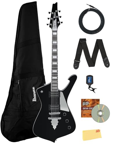 Ibanez PS60 Paul Stanley Electric Guitar - Black w/ Gig Bag