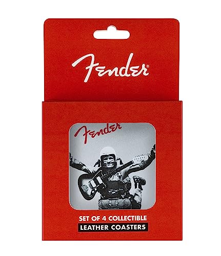 Fender Vintage Ads Coaster Set - 4 Pack