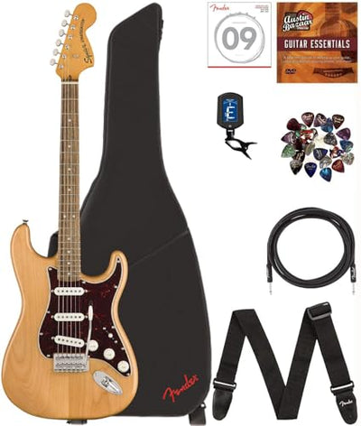Fender Squier Classic Vibe '70s Stratocaster - Natural w/ Gig Bag