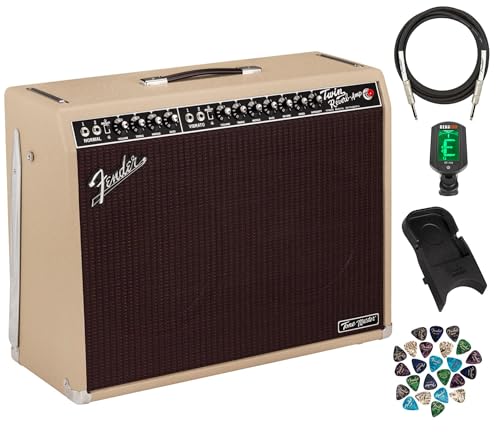 Fender Tone Master Twin Reverb 2x12-Inch Guitar Combo Amplifier w/ Guitar Cradle