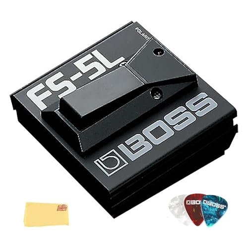 Boss FS-5L Latch-Type Footswitch w/ Picks