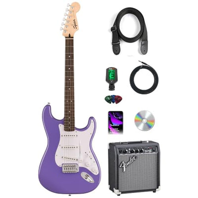 Fender Squier Sonic Stratocaster - Ultraviolet w/ Frontman 10G Amplifier
