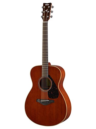 Yamaha FS850 Solid Top Small Body Acoustic Guitar - Natural Mahogany