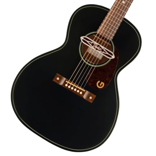Gretsch Jim Dandy Deltoluxe Concert Acoustic-Electric Guitar - Black Top