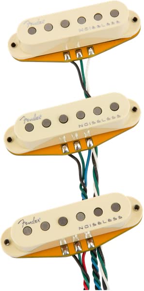 Fender Gen 4 Noiseless Stratocaster Pickups w/ Instrument Cable