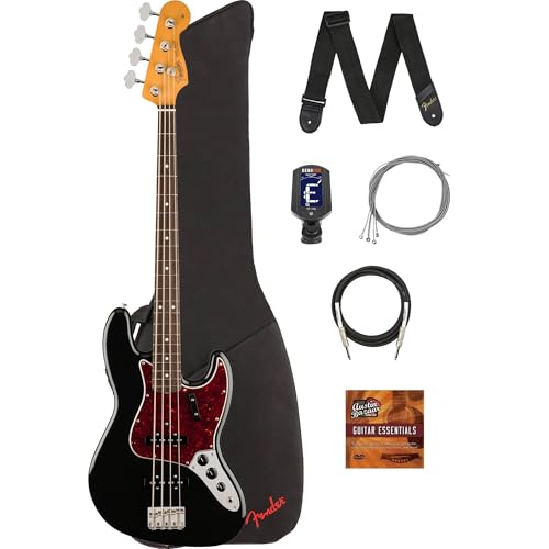 Fender Vintera II '60s Jazz Bass - Black w/ Gig Bag