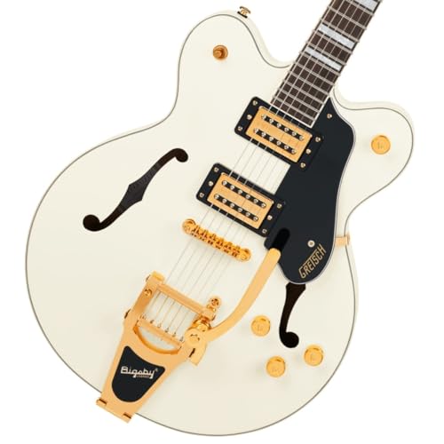 Gretsch G2622TG Streamliner Center Block Double-Cut with Bigsby Electric Guitar - Vintage White
