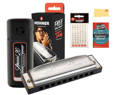 Hohner Special 20 Harmonica - Key of E w/ Key Stickers
