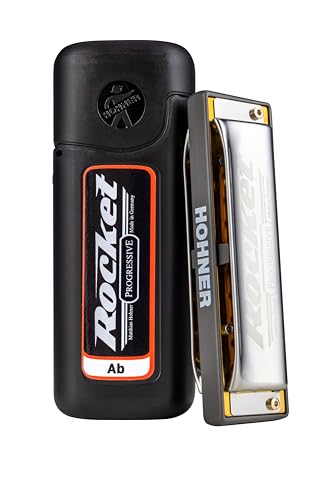 Hohner Progressive Rocket Harmonica - Key of A Flat Major