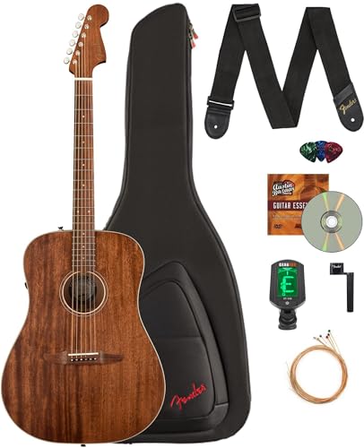 Fender Redondo Special Acoustic-Electric Guitar - Mahogany w/ Gig Bag