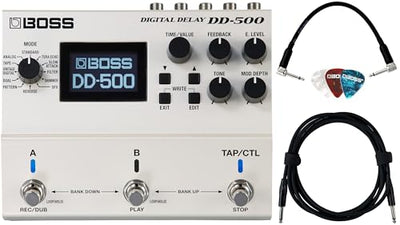 Boss DD-500 Digital Delay w/ Instrument Cable