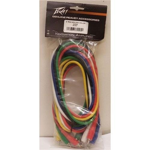 Peavey 03007550 5' Molded Color Code Cables