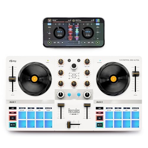 Hercules DJControl Mix Ultra Wireless DJ Controller for Smartphones
