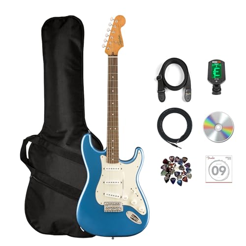 Fender Squier Classic Vibe '60s Stratocaster - Lake Placid Blue w/ Gig Bag