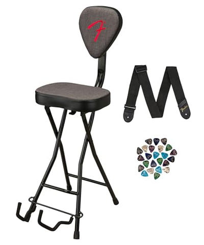 Fender 351 Guitar Seat/Stand w/ Guitar Strap