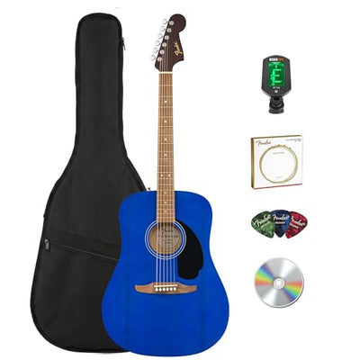 Fender FA Series Dreadnought Acoustic Guitar - Saphire Blue w/ Gig Bag