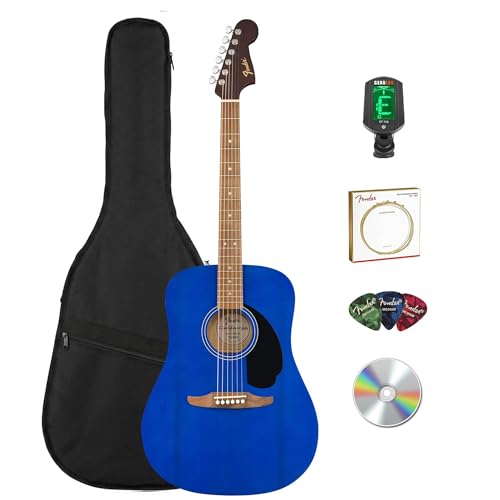 Fender FA Series Dreadnought Acoustic Guitar - Saphire Blue w/ Gig Bag